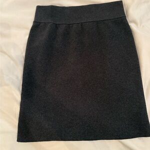 Express grey pencil skirt